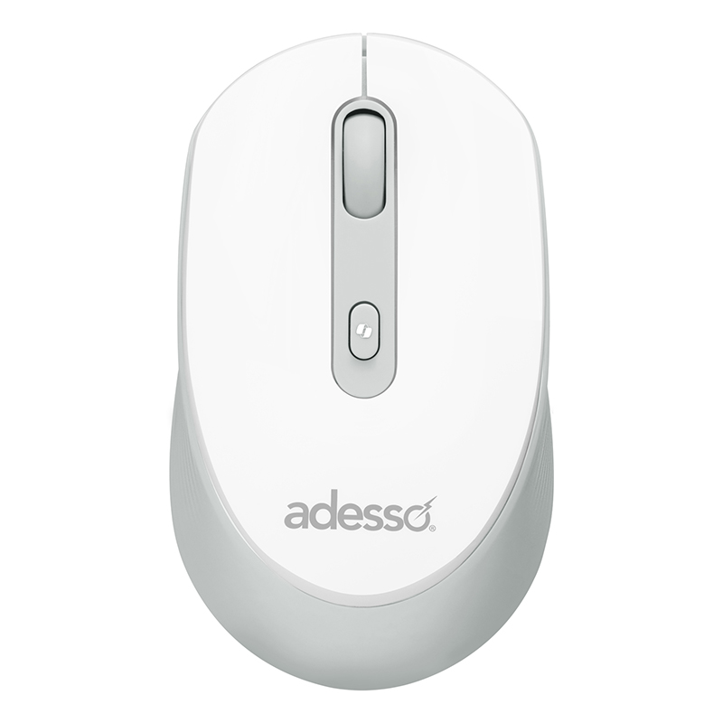 Adesso IMOUSE A30W Mouse - USB Type A - Optical - 4 Button(s) - White - Wireless 